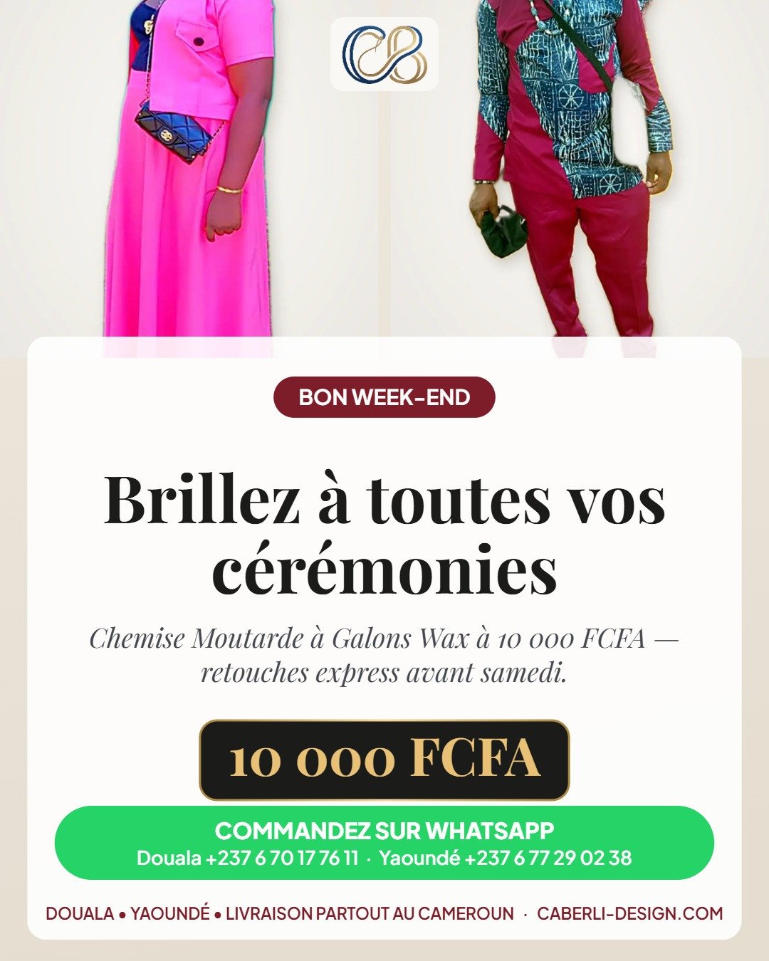 Brillez à toutes vos cérémonies